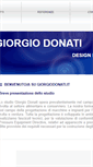 Mobile Screenshot of giorgiodonati.it