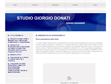 Tablet Screenshot of giorgiodonati.it